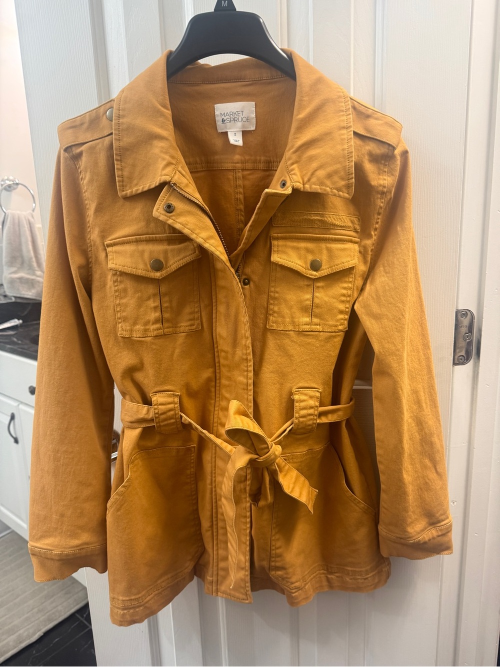 Market & Spruce Anorak Utility Jacket Chore Coat Barn Jacket